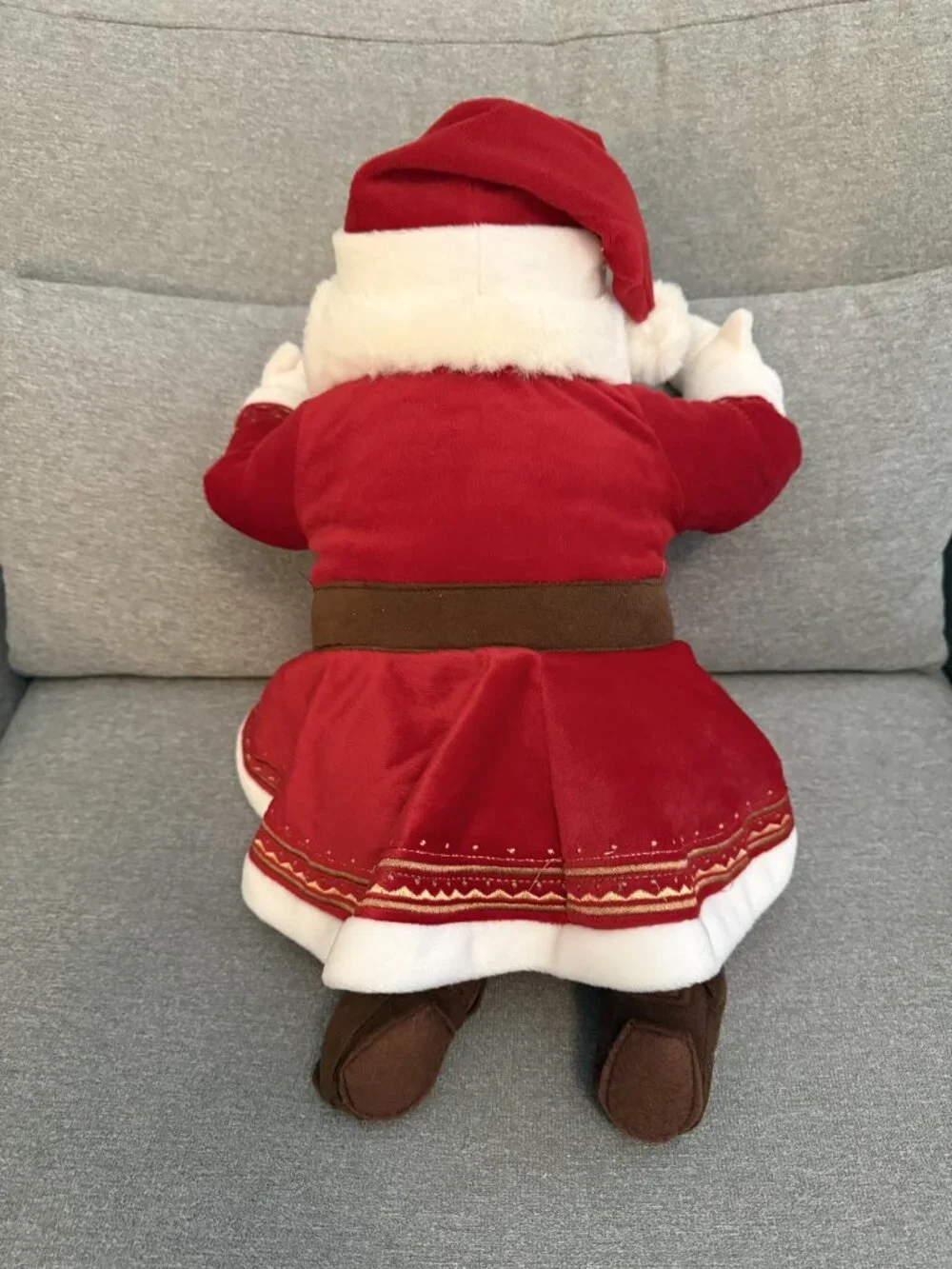Polar Express Hallmark Talking Santa Plush
